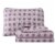 Harper Lane Purple Medallion 2 Piece Quilt Set Perspective: back