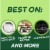 Scotch-Brite™ Heavy Duty Dishwand Refills Perspective: back