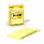 Post-it® Note Pads - Canary Yellow Perspective: back