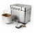 Aroma Housewares Stainless Steel 2 Pound Digital Bread Maker - Silver Perspective: back