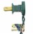 Brite Star 10 Multi-Color LED Color Changing C9 Christmas Lights - 8.25 ft Green Wire Perspective: back