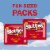 Skittles Original Chewy Candy Fun Size Candy Bag Perspective: back