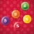 Skittles Original Christmas Chewy Candy Cane Tube Perspective: back