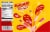 Starburst® Original Swirlers Chewy Candy Sticks Sharing Size Perspective: back