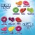 Life Savers Christmas Fruit Flavored Gummy Candy Box Perspective: back