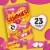 Starburst FaveReds Valentine's Day Candy Fun Size Chewy Candy Perspective: back