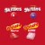 Skittles & Starburst Fun Size Chewy Candy Variety Family Size Bulk Bag Perspective: back