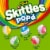 Skittles Pop'D Sour Freeze Dried Candy Resealable Bag Perspective: back