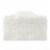 Sleep Philosophy Polyester Gel Contour Foam Pillow in White Finish BASI30-0580 Perspective: back