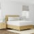 AllerEase® Ultimate Cotton Waterproof Mattress Protector - White Perspective: back