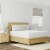 AllerEase® Ultimate Cotton Waterproof Mattress Protector - White Perspective: back