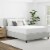 AllerEase® Maximum Waterproof Mattress Protector - White Perspective: back