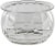 Prodyne® Dips on Ice™ Acrylic Dip Bowl - Clear Perspective: back