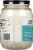 Spectrum™ Culinary Organic Unrefined Virgin Coconut Oil Perspective: back