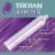 Trojan™ Armor Ultra Thin Spermicidal Lubricated Latex Condoms Perspective: back