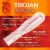 Trojan Ecstasy Ultra Ribbed Lubricated Latex Condoms Perspective: back