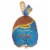 Butterball Frozen Fully Cooked Smoked Bone-In Turkey Breast Perspective: back