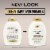 OGX Nourishing + Coconut Milk Conditioner ,Hydrating & Restoring, Paraben-Free Perspective: back