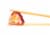 Doritos Flamin' Hot Limon Shrimp Tempura Sushi Roll Perspective: back