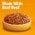 Pedigree Chopped Ground Dinner Adult Canned Soft Wet Dog Food Beef Perspective: back