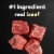 Cesar Loaf in Sauce Beef Recipe Adult Soft Wet Dog Food Perspective: back