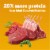 Pedigree High Protein Beef & Lamb Adult Dry Dog Food Perspective: back