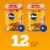 Pedigree Chopped Ground Dinner Adult Canned Soft Wet Dog Food Chicken and Beef Variety Pack Perspective: back