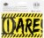 Fun World® Halloween Caution Tape - Yellow Perspective: back