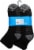 Columbia Men's Large Quarter Socks - Black Perspective: back