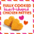 Tyson® Nuggets of Love Fully Cooked Heart Shaped Chicken Nuggets Perspective: back