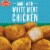 Tyson Frozen Lightly Breaded Garlic Parmesan Boneless Chicken Bites Perspective: back