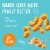 Earth's Best Organic Corn Puffs for Toddlers 2 Years Old and Up, Peanut Butter Flavor Perspective: back