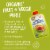 Earth's Best Organic Baby Food Pouches, 6+ Months, Butternut Squash, Sweet Peas & Mango Puree Perspective: back