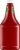 Del Monte® Tomato Ketchup Squeeze Bottle Perspective: back