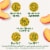 Del Monte Diced Peaches Fruit Cup Snacks in 100% Juice Perspective: back