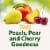 Del Monte® Cherry Flavored Mixed Fruit Fruit Cup Snacks in 100% Juice 12 Pack Perspective: back
