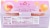 Del Monte® Bubble Fruit Cup Snacks Peach Strawberry Lemonade 4 Pack Perspective: back
