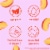 Del Monte Bubble Fruit Gel Peach Strawberry Fruit Cup Snacks Perspective: back