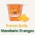 Del Monte Mandarin Oranges Fruit Cup Perspective: back