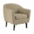 Signature Design by Ashley Klorey Fabric Accent Chair in Khaki Perspective: back