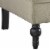 Ashley Degas Tufted Slipper Chair in Oatmeal Perspective: back