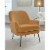 Ashley Furniture Dericka Gold Accent Chair Perspective: back