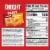 Cheez-It® DUOZ Bacon and Cheddar Crackers Perspective: back