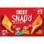 Cheez-It Snap'd Cheese Cracker Chips Variety Pack Perspective: back
