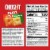 Cheez-It® DUOZ Sharp Cheddar and Parmesan Cheese Crackers Perspective: back