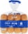 Lewis Bake Shop White Hot Dog Buns Perspective: back