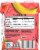Minute Maid® Super Smoothies Strawberry Banana Smoothies Perspective: back