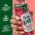 Simply POP Strawberry Prebiotic Soda Can Perspective: back