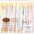 Caspari Candles Paper Lunch Napkins Perspective: back