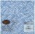 Caspari® Fretwork Paper Luncheon Napkins - Blue Perspective: back